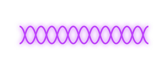 neon chain pattern element
