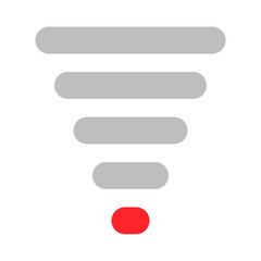 Obraz premium wireless signal levels 