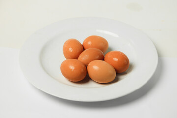 eggs on plate