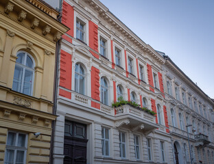 Obraz premium Apartment building with vibrant colors - Bratislava, Slovakia