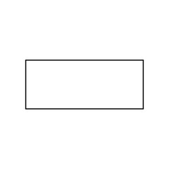 2D rectangle shape in mathematics
