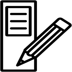 Book cover Isolated Vector icon which can easily modify or edit

