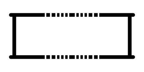 art border rectangle frame
