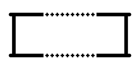 art border rectangle frame
