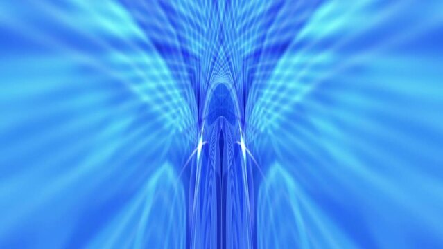 Abstract Cyberspace Animation Background, Loop
