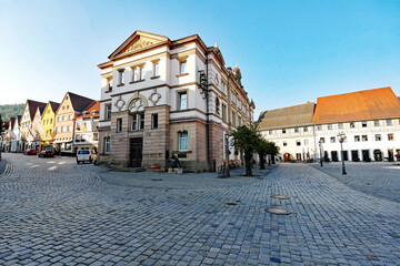 Fototapeta na wymiar Kulmbach Marktplatz