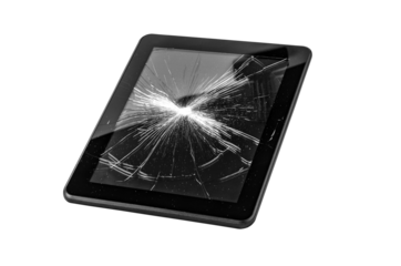 Tablet pc with broken screen