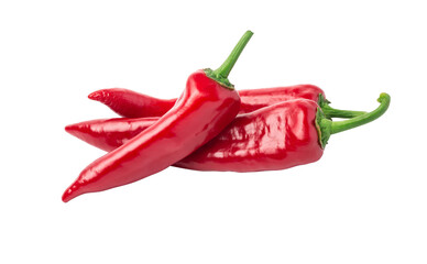 Red chili pepper isolated - obrazy, fototapety, plakaty