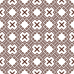 Geometric pattern. Seamless vector background. Ethnic graphic design.
