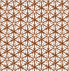 Geometric pattern. Seamless vector background. Ethnic graphic design.