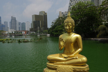 Seema Malaka, Buddhist temple in Colombo, part of Gangaramaya Temple, Sri Lanka