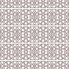 Geometric pattern. Seamless vector background. Ethnic graphic design.