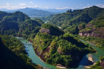 絶景の武夷山・中国