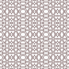 Geometric pattern. Seamless vector background. Ethnic graphic design.