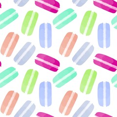 Macaroons cartoon seamless candy cake pattern for wrapping and kids clothes print and fabrics and kitchen textiles