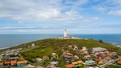 lighthouse on the coast of the country © Mrcio