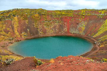 Krater na islandii
