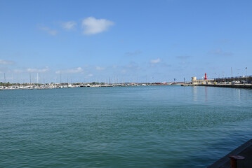 hafen in cambrils, tarragona, spanien