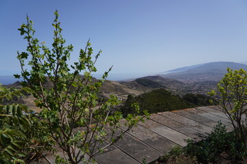 Blick über die Berge von Anaga