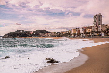 Photo of a beach on the Costa Brava