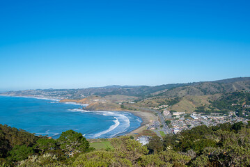 Aerial view, P;acifica, CA