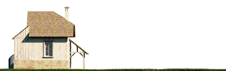 architecture concept, historic house