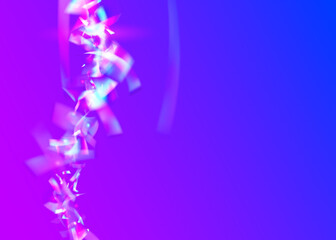 Light Effect. Retro Colorful Wallpaper. Holographic Confetti. Festive Art. Luxury Foil. Shiny Prism. Birthday Texture. Violet Disco Sparkles. Blue Light Effect