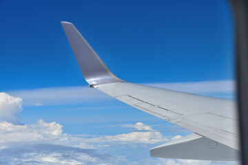 Obraz premium 飛行機の翼