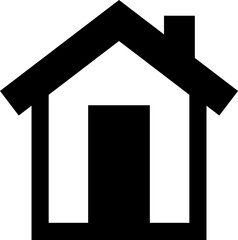 house icon on white background