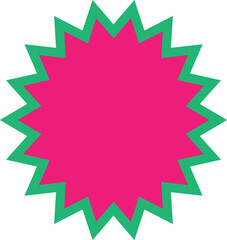 abstract modern shape decoration