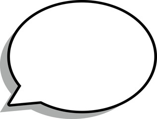 blank white text box, speech bubble, frame talk, chat box, speak balloon, thinking balloon