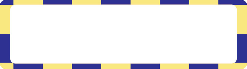 cute colorful banner, tag, label, tape checkers decoration