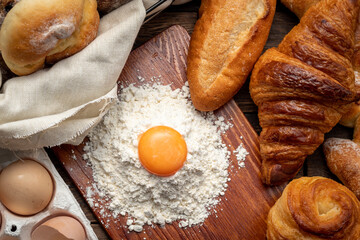 たくさんの種類のパン