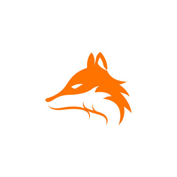 Fox icon logo design