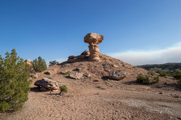 Fototapeta na wymiar A rock formation in the shape of a Camel