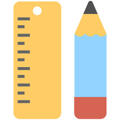 Drafting Tools Vector Icon