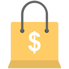 Shopping Bag Vector Icon