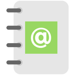 Address Book Vector Icon