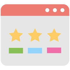 Rating Vector Icon