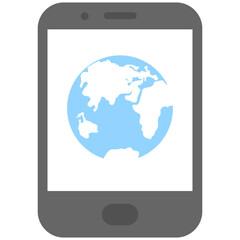 Mobile Data Vector Icon