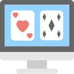 Solitaire Game Vector Icon