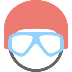 Cyclist Vector Icon