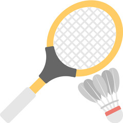 Badminton Vector Icon