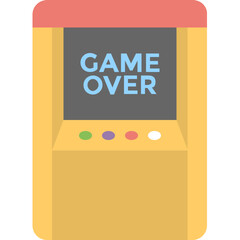 Game Over Vector Icon