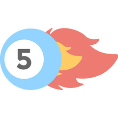 Billiard Ball Vector Icon