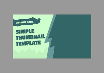 thumbnail templates for content on youtube.