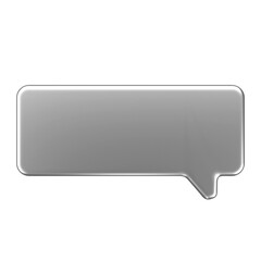 3D text box. 3D label.