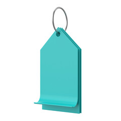 Fototapeta premium 3D tag for web banner decoration.