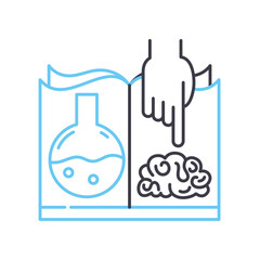 science line icon, outline symbol, vector illustration, concept sign