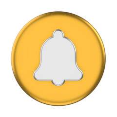 3D subscribe icon. Subscribe button. 3D element.